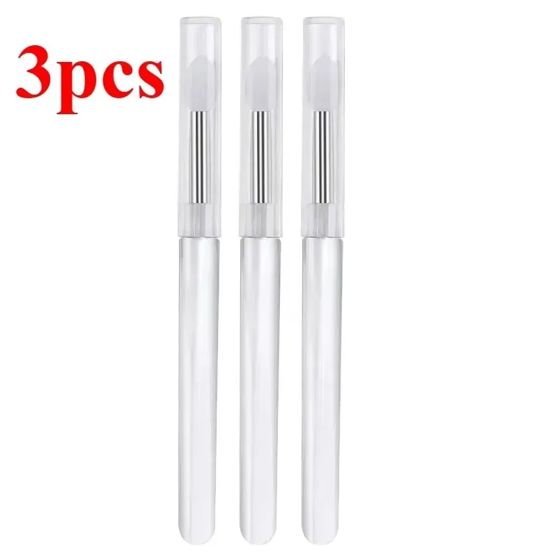 3/5/10PCS Portable Silicone Lip Brush With Cover Soft Multifunctional Lip Balm Applicator Lipstick Lipgloss Makeup Brushes — image 13
