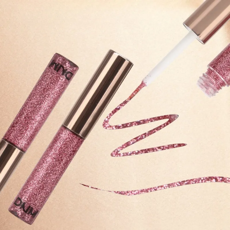 16 Colors Diamond Liquid Eyeliner Professional Silver Green Shiny Eyes Flash Long-lasting Liquid Glitter Eye Liner Beauty Makeup — image 5