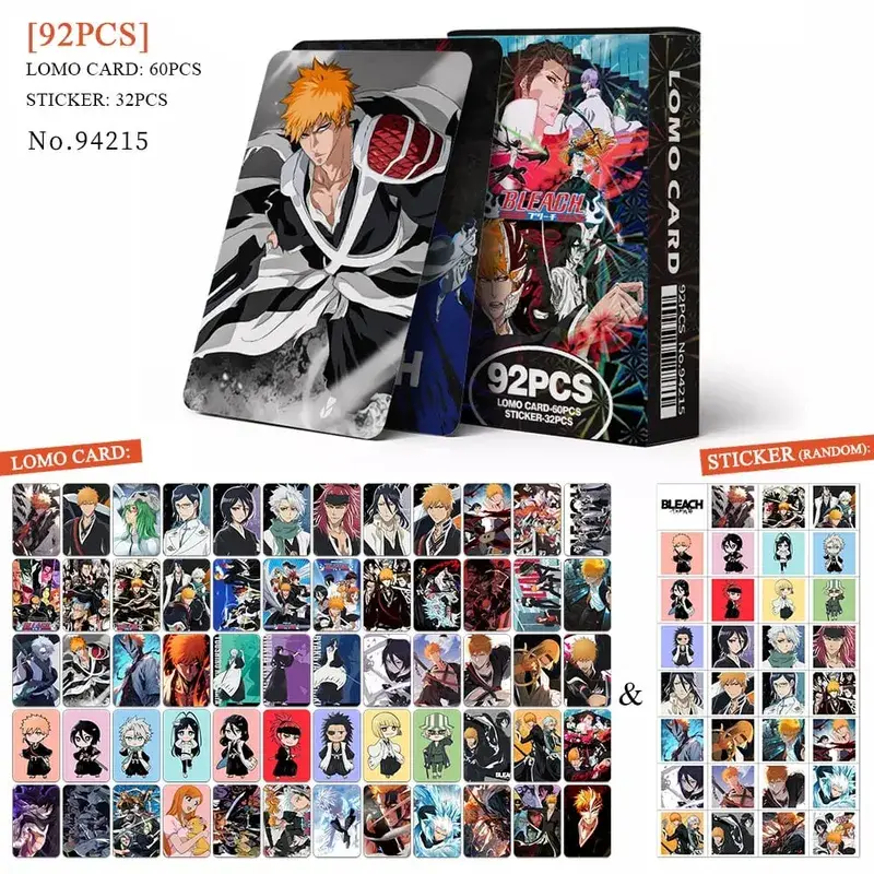 Anime Attack on Titan Lomo Card Pohlednice Hračka Haikyuu Lékárnické deníky Honkai Star Rail Collection Karty s nálepkami Dárek — image 5