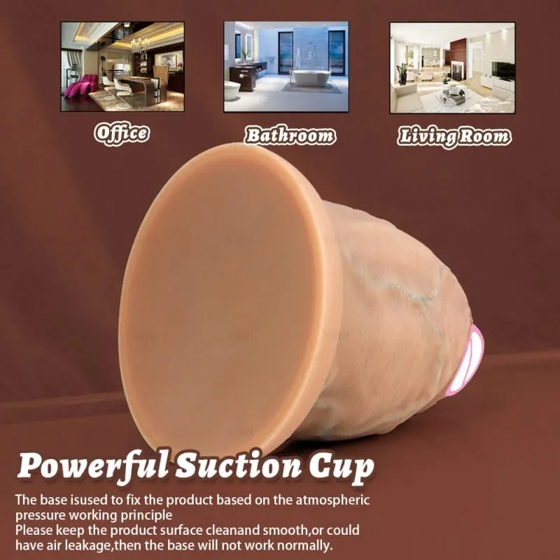 5 Laki ng Silicone Dildos Butt Plug Makapal Anal Plug Makatotohanan Napakalaking Makapal na Dildo na May Suction Cup Mga Laruan para sa Mga Matanda Mga Laruan para sa Babae Lalaki — image 6