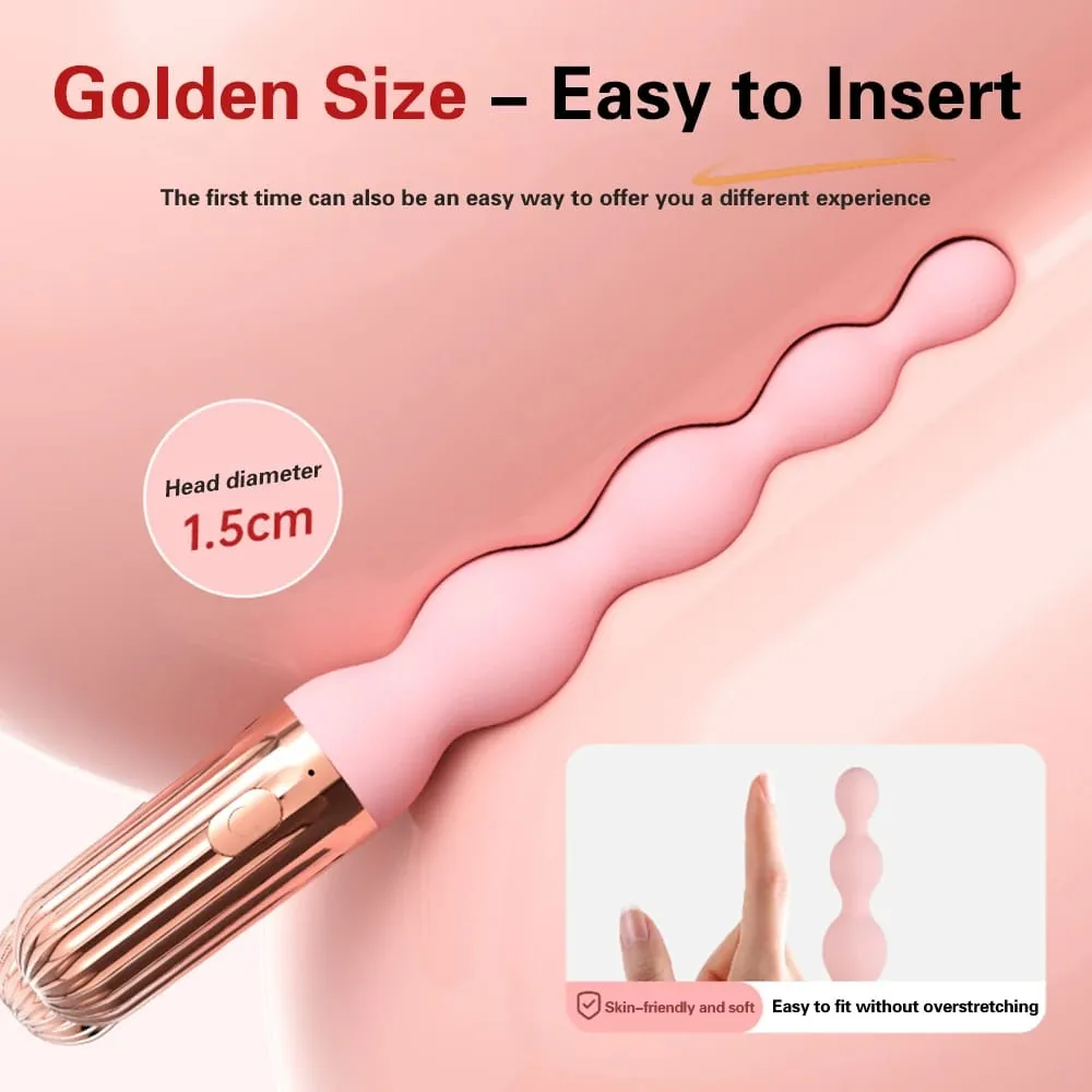 Anal Bead Vibrator For Women Vagina Clitoris Stimulator Vibrating Butt Plugs Male Prostate Massager Anus Sex Toy Couple Sex Toy — image 2