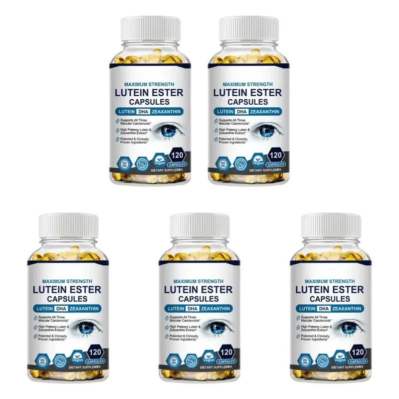 Lutein Ester Capsules Supports Eye Health and Vision Protection Non-GMO Vegan Natural Ingredients Antioxidant Support 120Softgel — image 11
