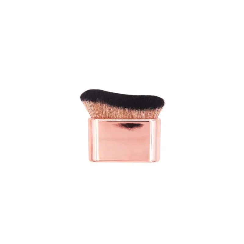 1PC Golden Large Self Tanning Blend Brush Professional Kabuki Brushes Powder Foundation Blusher Shadow Bronzer FaceandBody Brush — image 5