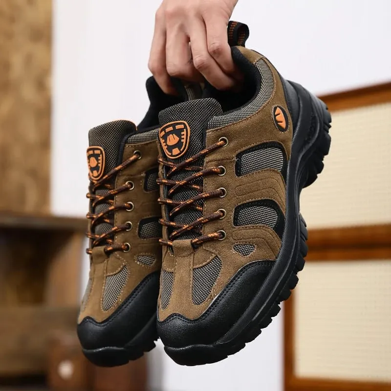 Outdoor Hiking Shoes for Men Anti Slip Wear-resistant Hiking Sneakers 2026 New Comfortable Breathable Durable Camping Mens Shoes — image 8