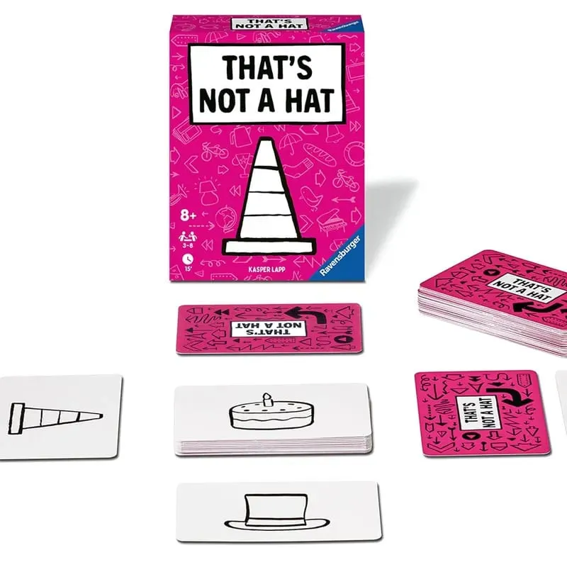 #@That's Not A Hat-Fun Bluffing & Memory Party Game for All Ages Components | Ideal for Family Gatherings | Great Replay Value — image 3
