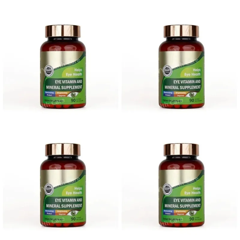 Lutein Eye Vitamins Capsules with Zeaxanthin Zinc Daily Eye Nutrition Supplement Eye Health Support for Adults 90 Count Bottle — image 9