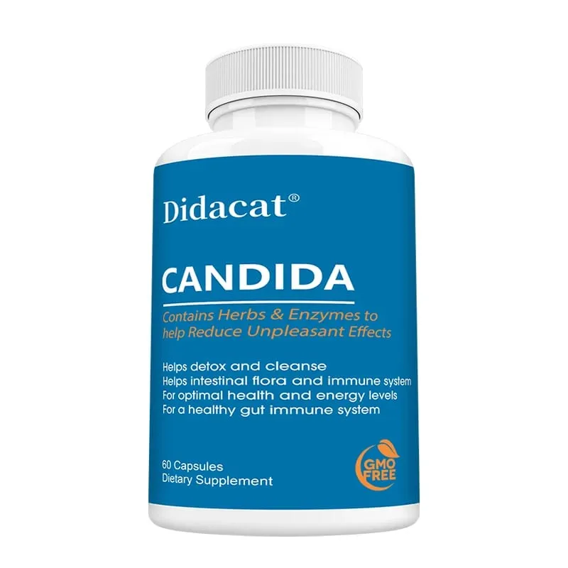 Candida Supplements - Containing Herbs and Enzymes Help Detox and Cleanse Promote Healthy Gut Flora and Immune System — image 8