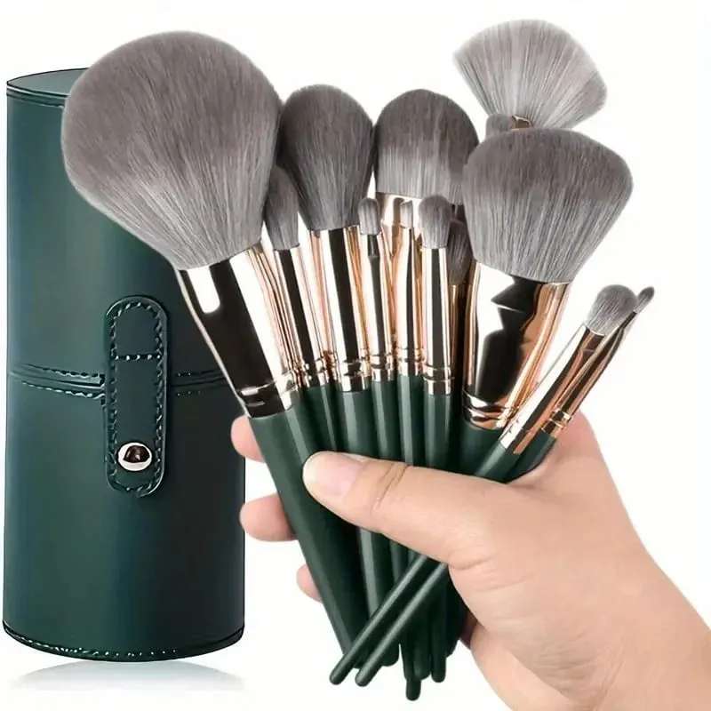 14PCS Makeup Brushes Set Soft Fluffy Professional Cosmetic Brushes for Foundation Powder Eyeshadow Blending Complete Beauty