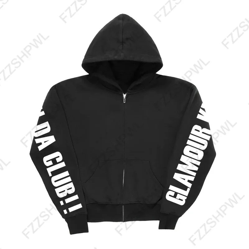 Y2K Retro Aesthetic Unisex Hoodie Loose Casual Fashion Chic Print Basic Sports Sweatshirt Grunge Punk Hip Hop Gothic Streetwear — image 5