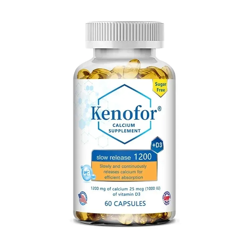 1200 mg doplněk vápníku s prodlouženým uvolňováním s vitamínem D3 pro podporu svalové hmoty a zdraví trávení — image 9