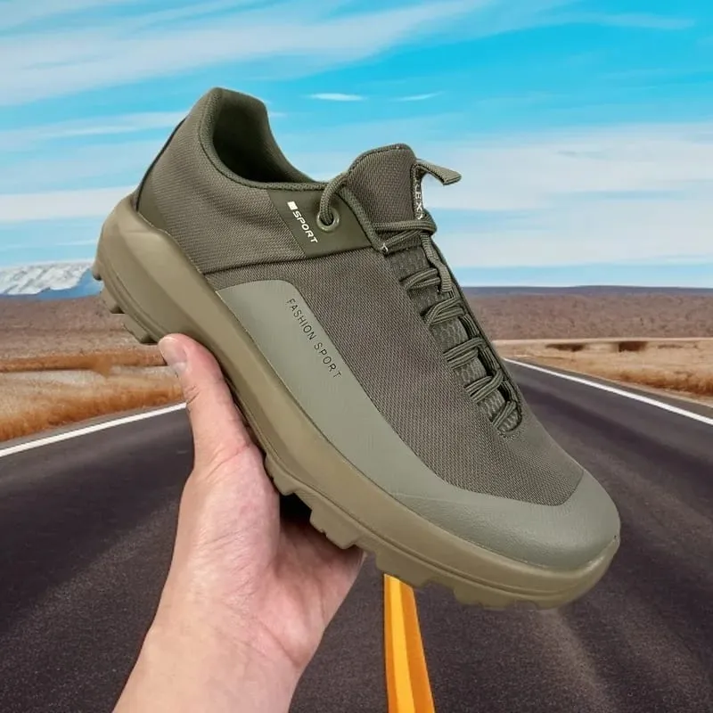 Green Running Shoes for Men Elasticity Casual Sneakers Lightweight Breathable Speciality Men's Sneakers Outdoor Tennis Shoes Man — image 2