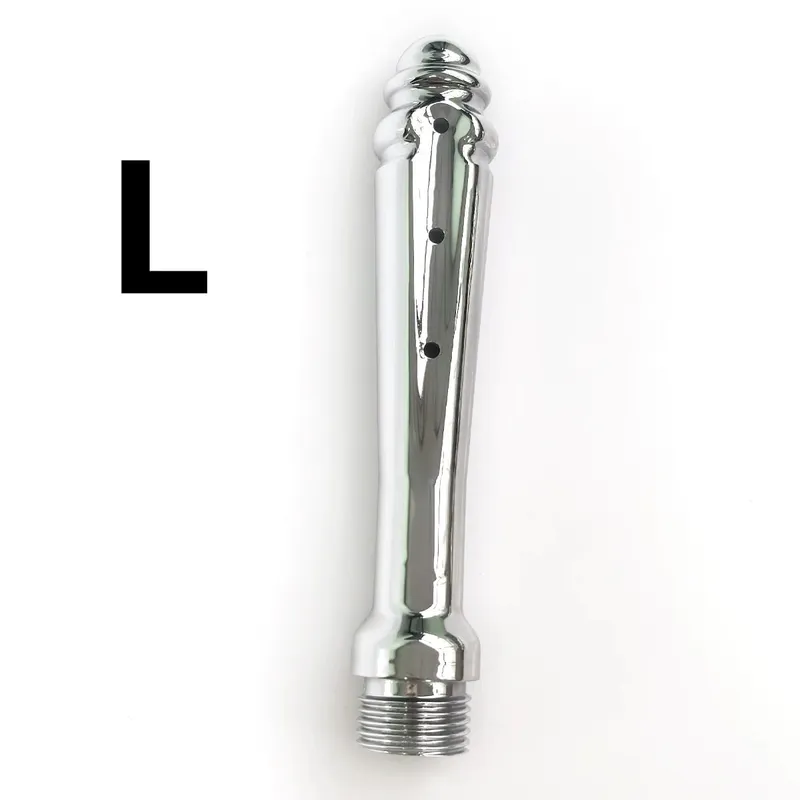 1Pcs ABS Anal Vaginal Douche Conversion Head for Outdoor Use Butt Flush Multi-Function Enema Plug-In Shower Sex Toys