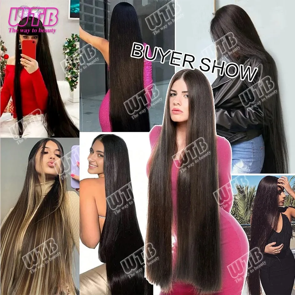 Extra Long Straight Synthetic 5 Clip Hair Extensions Ponytail Extension For Ladies Girls 20~40 Inches Clip In Extensions Hairpie — image 6