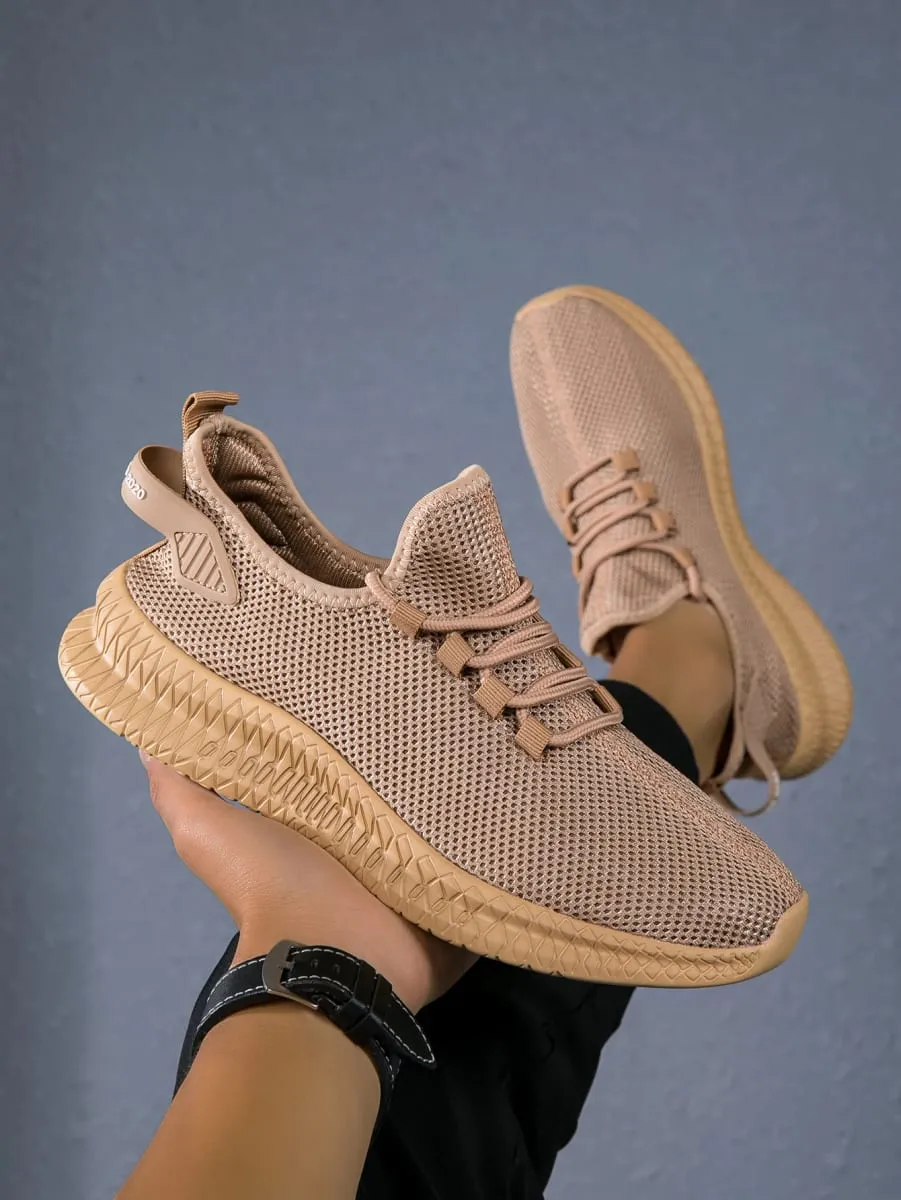 Men's Lightweight Breathable Running Shoes with Lace-Up Design Comfortable All-Day Versatile Fashionable Mesh Upper — image 2