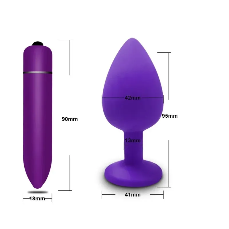 Weiche Silikon Anal Butt Plug Unisex Sex Spielzeug Männer Prostata Massagegerät Erwachsene Homosexuell Arsch Gefüllte Anal Trainer Massagegerät für paare