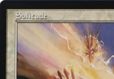LK15 Flare of Fortitude Replenish Savannah Lions Solitude Swords to Plowshares High-Quality TCG Proxy Cards (Black-Core)