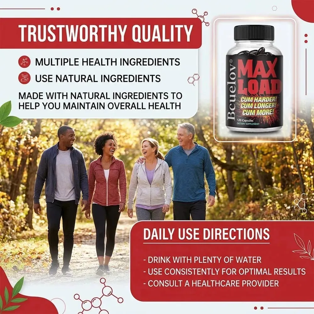 Men's Energy Supplement - Strength and Endurance Support During Exercise | Muscle Mass Non-GMO