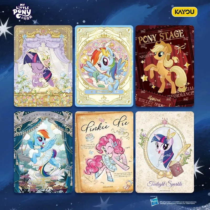 Genuine My Little Pony Card Friendship Forever Star Pack Gorgeous Gilded Princess Collectible Card Children's Holiday Gift — image 5