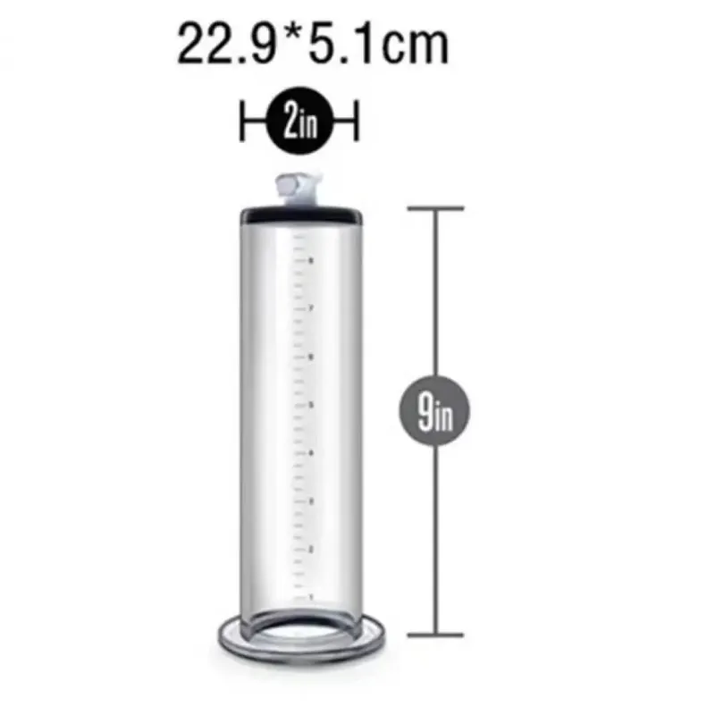 Penis Vacuum Pump Enlargement Male Masturbation Acrylic Manual Sex Toys For Men Penile Extender Trainer Delay Endurancer