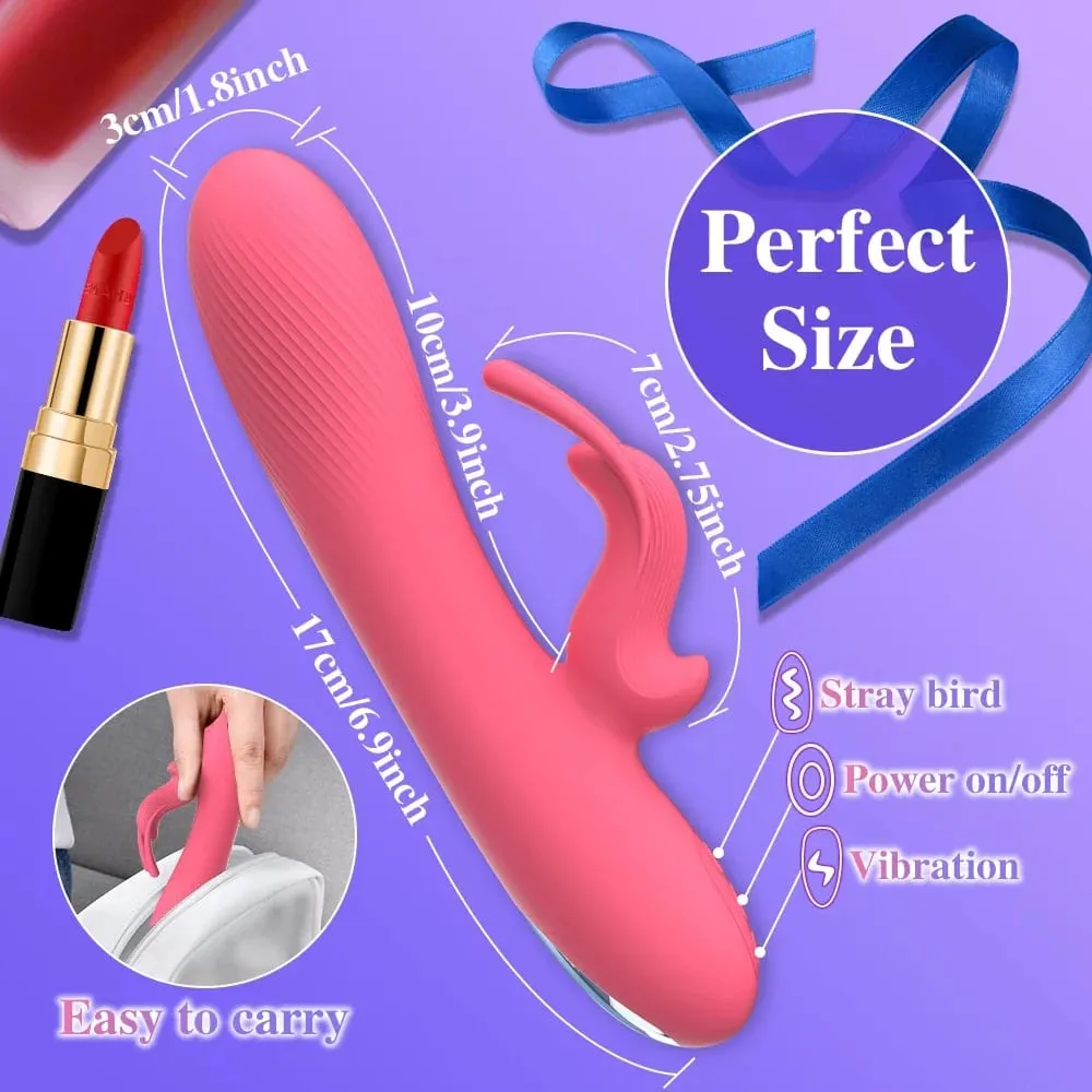 Rabbit Vibrator Women Panties Vibrator G-Spot Vagina Clitoris Dual Vibration Stimulator Female Masturbator Sex Toy for Women 18+ — image 4