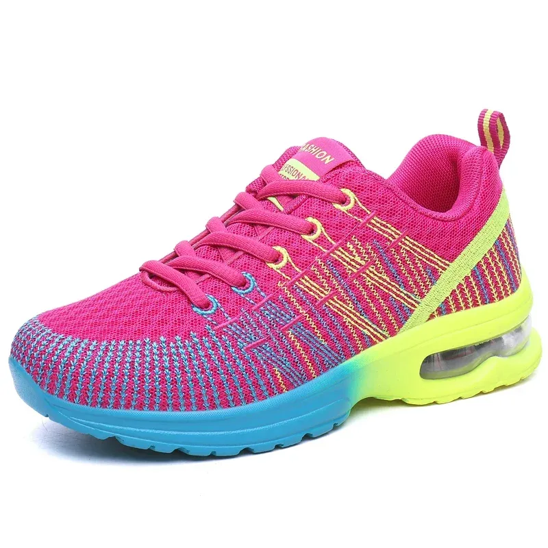Women Sports Shoes Outdoor High Quality Running Shoes Breathable Athletics Casual Sneaker Ladies Non-slip Sport Walking Shoes — image 9