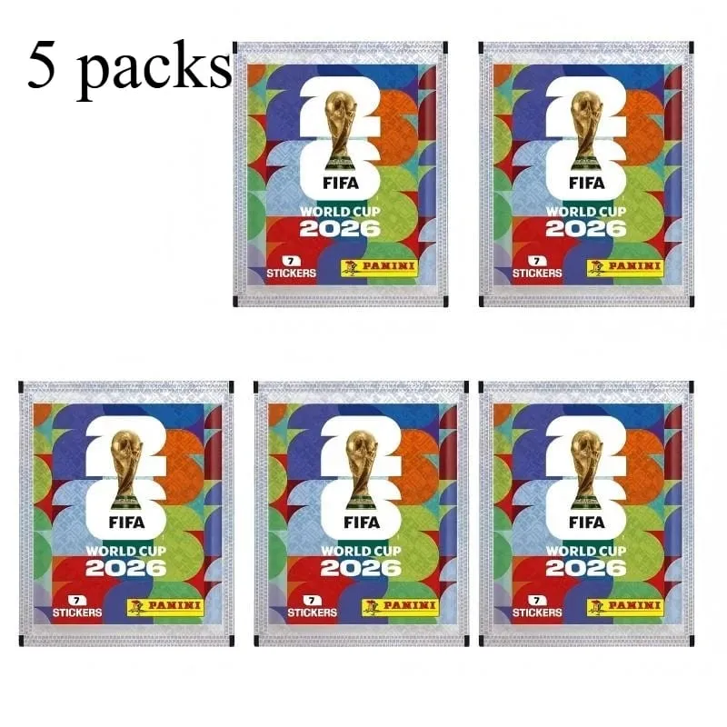 2026 World Cup Official Panini Sticker Collection Mystery Card Games Football Player Collectible Blind Pack Fan Souvenir Gift. — image 6