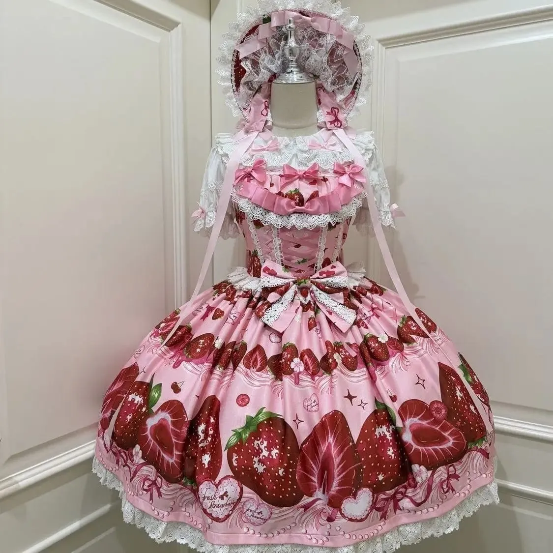 Original design Lolita dress cute jsk suspender dress women's summer long dresses for women — image 3