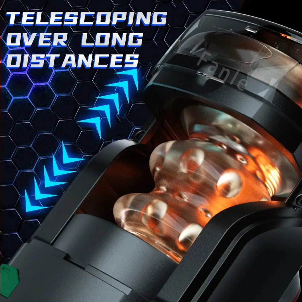 Male Masturbation Cup Automatic Telescopic Heated Sucking Pocket Pussy Blowjob Sex Machines Toy Adult Goods for Men Masturbator — image 3