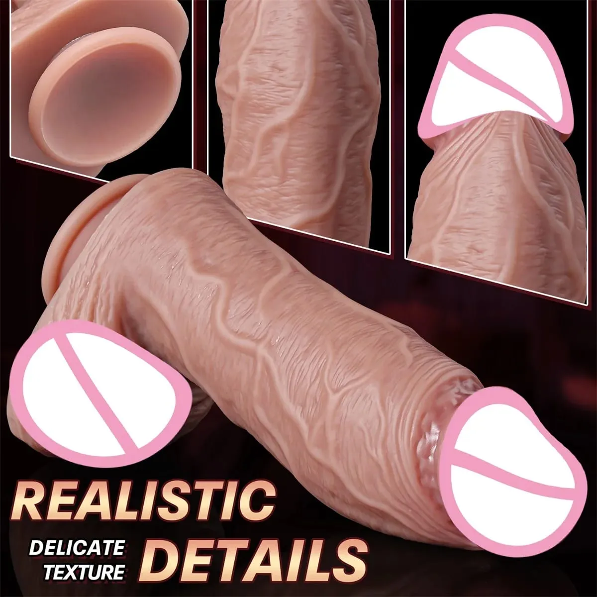 Siêu Dày Thực Tế Da Dương Vật Giả Cho Hậu Môn Rất Lớn Đồ Chơi Tình Dục Dẻo Silicone Người Phụ Nữ Âm Đạo Trưởng Thành Masturbator Gà Trống Đồng Tính Lớn Dick mông Cắm 18 +