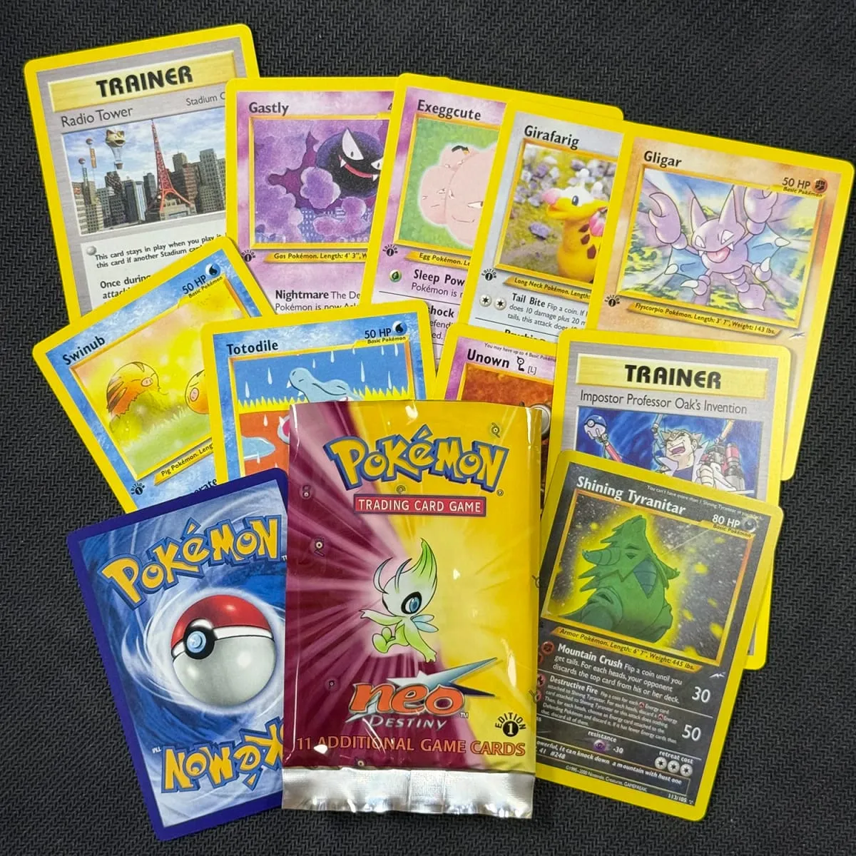 Booster Pack 11pcs/bag 1st Edition Pack Neo Destiny (N4) Trading Card Game Collection Battle Booster Toys Boys Gift — image 6