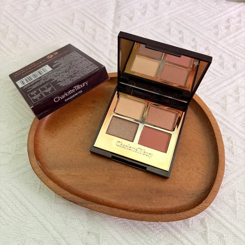 Charlotte Tilbury 럭셔리 팔레트 필로우 토크 리드샤튼 팔레트 누드 핑크 4 in 1 Langanhaltend Matt Schimmernd Augen 메이크업