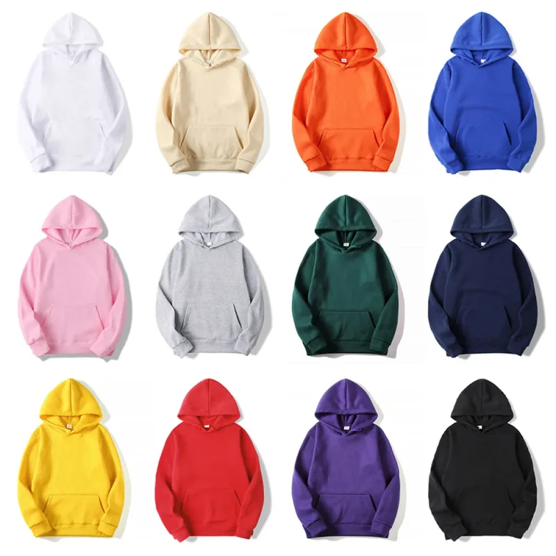 Sudaderas con capucha de lana de sublimación lisa, venta al por mayor, jersey Para Hombre, Sudadera con capucha, Sudadera con capucha sólida barata Para Hombre, Sudaderas Para Hombre