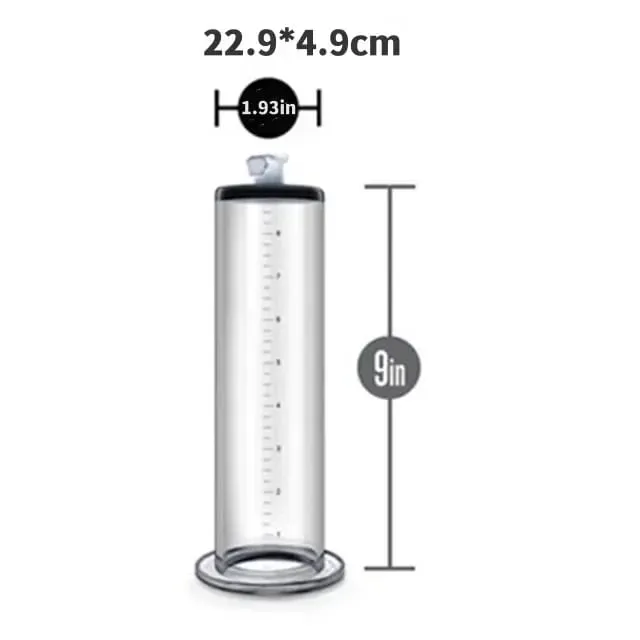 Male Penes Pump Manual Vacuum Penis Enlarger Mga Sex Toys Para sa Lalaki Pagpapalaki ng Penis Penile Extender Trainer Mga Matanda na Mga Produktong Sex 30cm