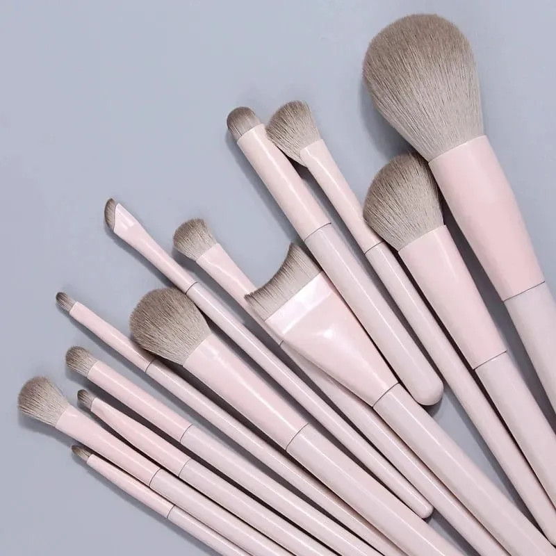 13Pcs Soft Fluffy Makeup Brush Set Ideal for Makeup Beginners Works for Foundation Blush & Eyeshadow for Flawless Makeup Look — image 1