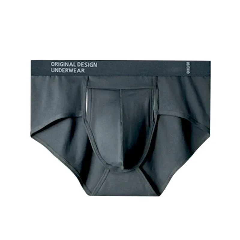 Men's Cotton Briefs High Quality Comfortable Underpants Breathable Soft Underwear Male Large Size U Bulge Pouch Panties Cueca — image 6