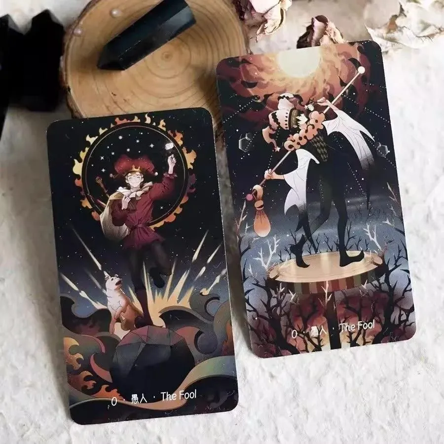 Stars Lighting Tarot Card Game - Night Sky Theme Fated Beauty Tabletop Game for Nighttime Play — image 2
