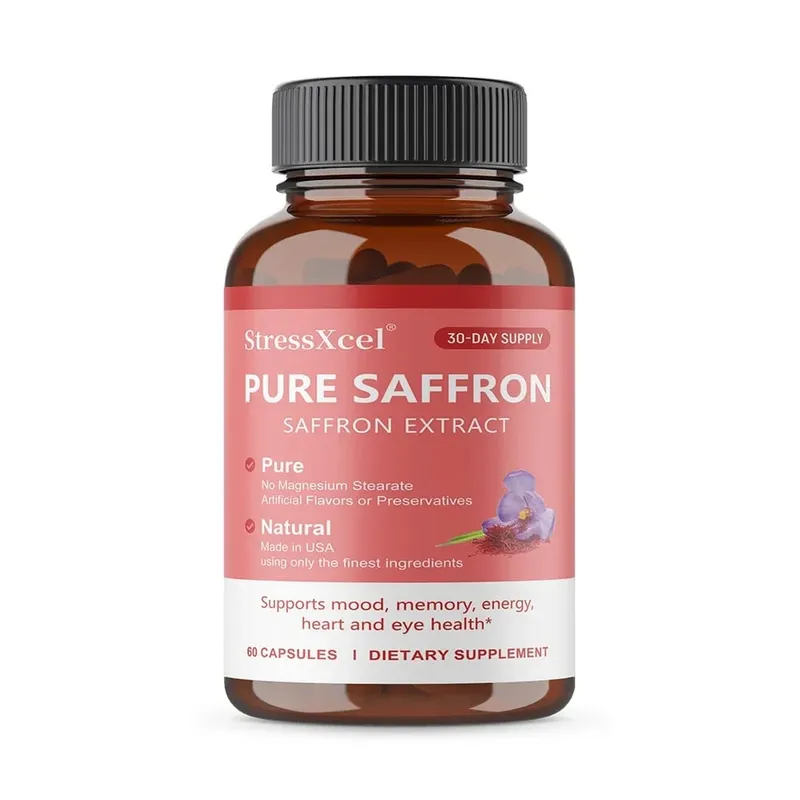 Saffron Supplement Protects Eye Health Improves Dull Skin Tone Promotes Blood Circulation and Boosts Metabolism — image 9