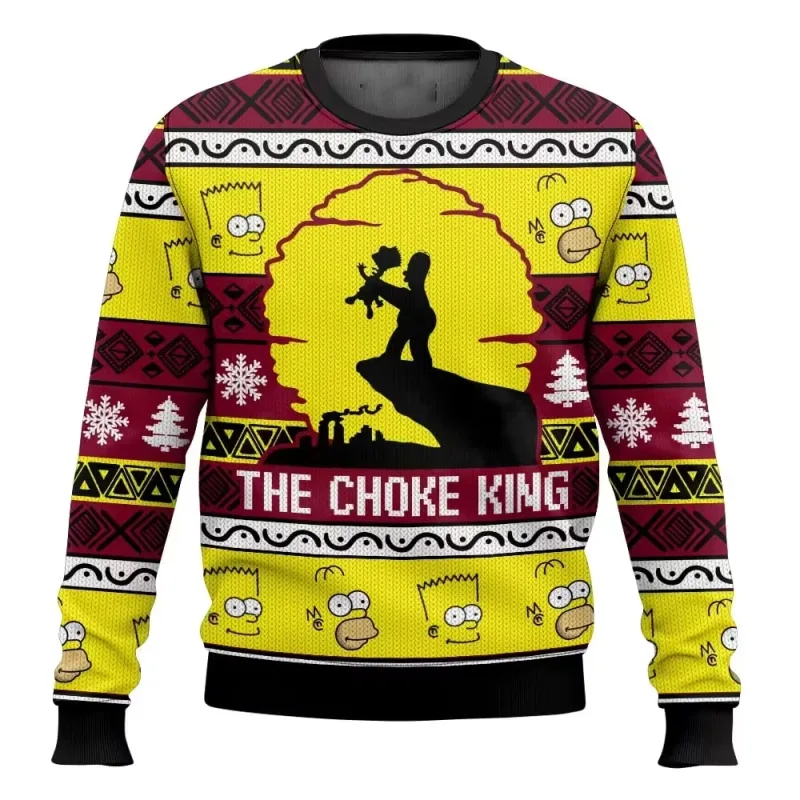 outono e inverno de volta ao futuro suéteres feios de Natal, camisas de anime de desenho animado para homens e mulheres, roupas — image 8