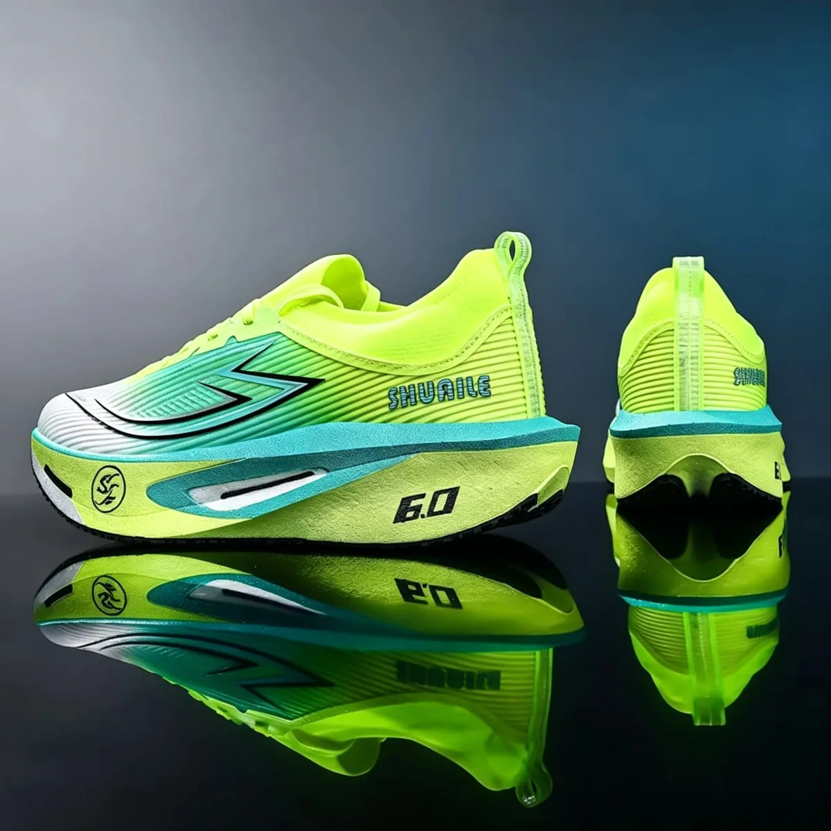 Carbon Fiber Board Men's Marathon Chunta Breathable Women's lightweight and Comfortable Sports Shoes — image 3