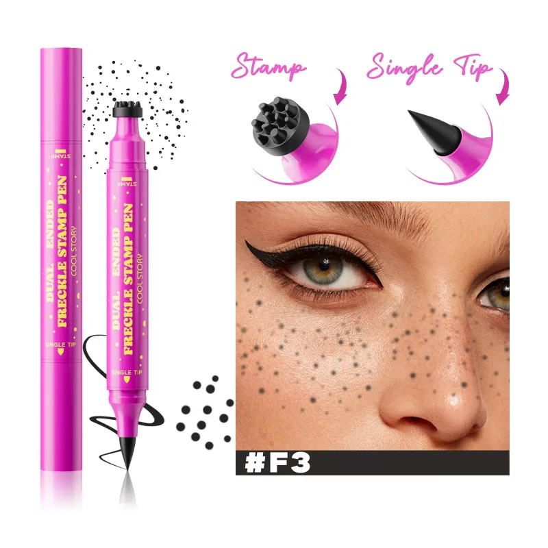 Double Eyeliner Freckles Pen All-in-One Natural Waterproof Lasting Seal Spot Pen Natural Simulation — image 13