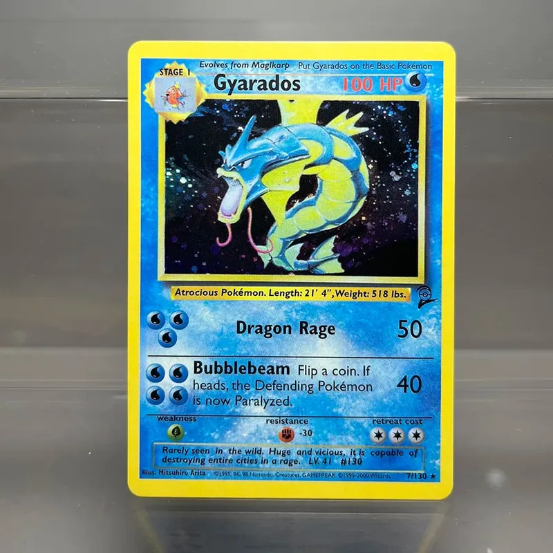 PKM Cards 1st Edition Charizard Blastoise Dragonite 1996 Base Set Single Foil Cards Game Collection Cards PTCG Proxy Cards — image 25