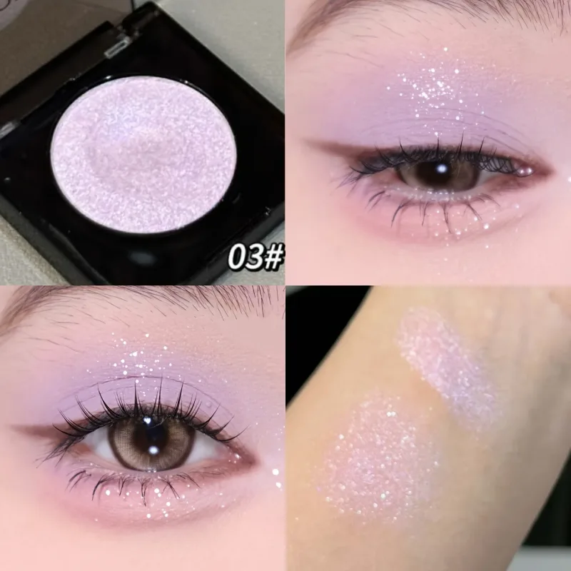 Herorange 16 Color Eyeshadow Highlight Palette Matte Shimmer Orange Brown Pink Champagne Waterproof Portable Festival Mak — image 3