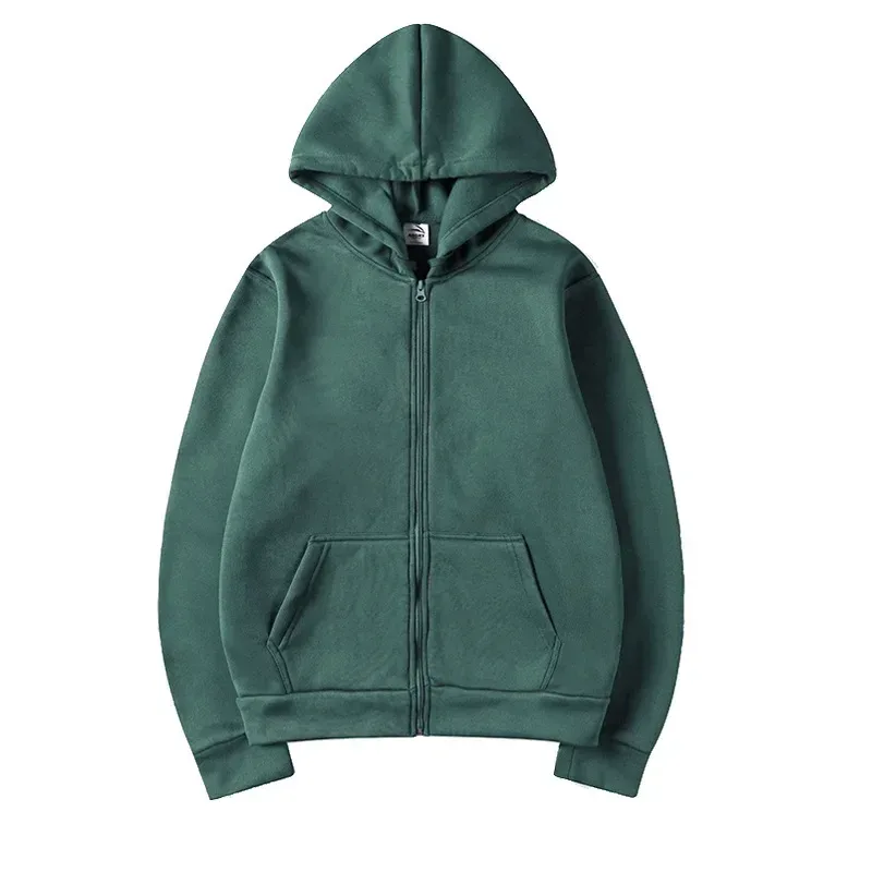 Women Fleece Zip Up Hoodies Running Sports Sweatshirts Fashion Female Classic Casual Zipper Jackets Y2k Hip Hop Streetwear — image 24