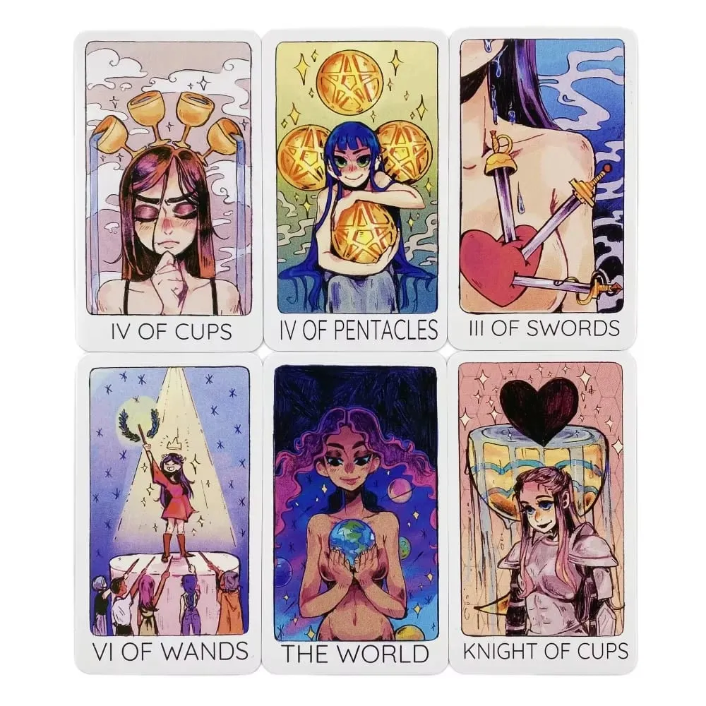 Hot Sell Deck Britt's Third Eye Tarot Card Oracle Friends Party Board Game Divination Fate — image 3