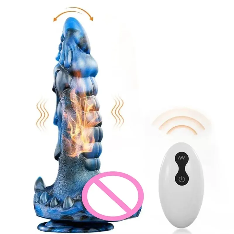 Big Thrusting Dildo Sex Toys Vibrator Remote Control 8 Thrusting Vibration Monster Dildos Vagina Anal G Spot Massager for Couple — image 1