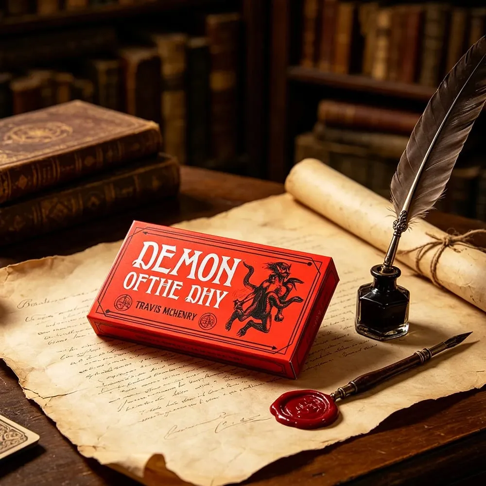 Small Size Demon Of The Dhy Oracle Cards 40 Cards English Version Divination Board Game Spiritual Guidance Card Game