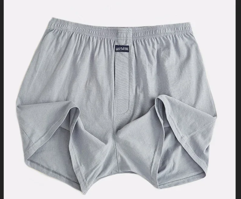 Men's Aro Pants Underwear 100% Pure Cotton Home Sleeping Pants Loose Breathable Men's High Waisted Four Corner Boxers Shorts — image 10