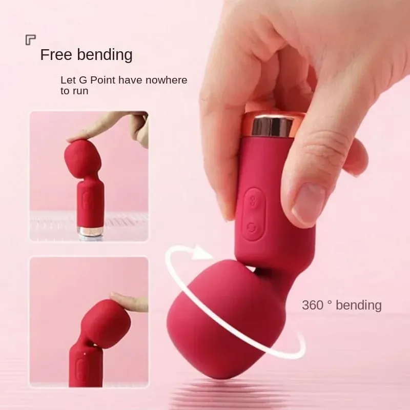 Mini AV Vibrator G Spot Vibration Vagina Anal Clitoris stimulator Dildo vibrator Adult sex Toys for women Masturbation Sex — image 4