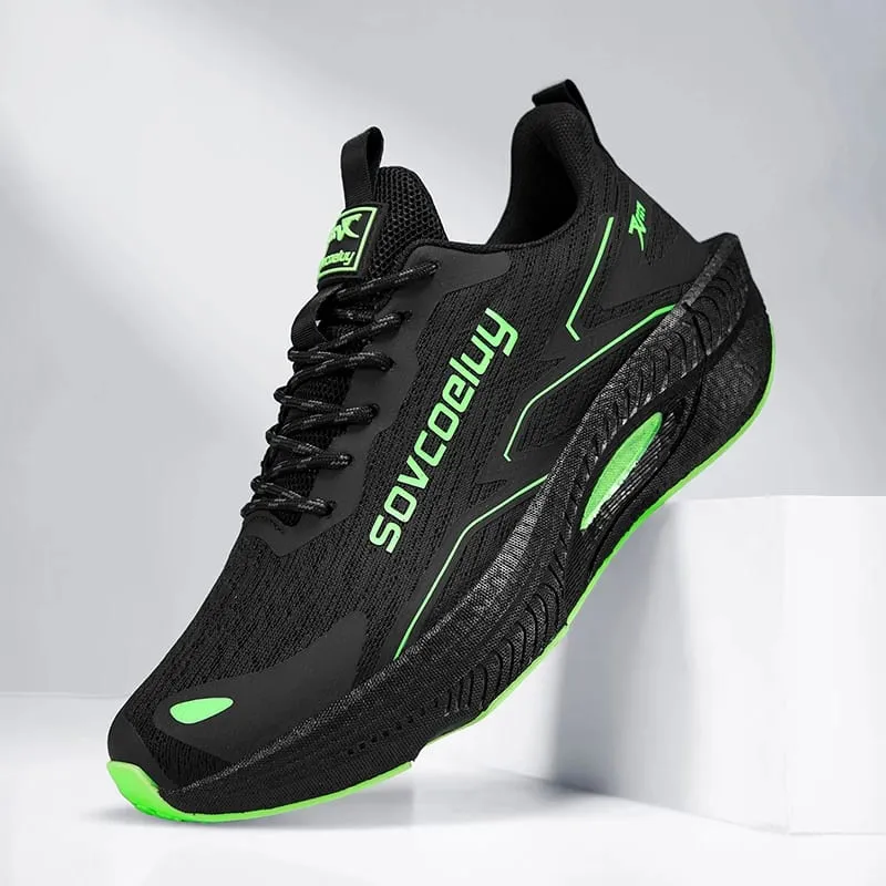 Marathon Running Shoes Carbon Board Speciality Men Sports Breathable Lightweight Women's Comfortable Athletic Nonskid Sneakers — image 2