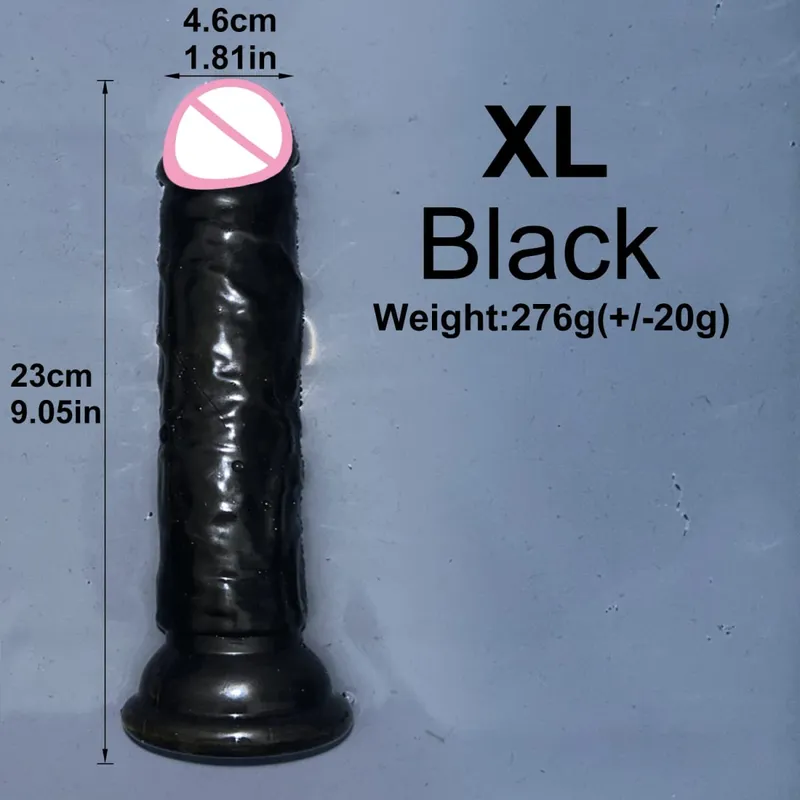 Ucuz 5 Renk Küçük Şeffaf Yapay Penis Vantuz Jöle Dick Kadın Erotik Anal Seks Oyuncakları Yumuşak Klitoris Vajinal Masturbators Penis — image 31